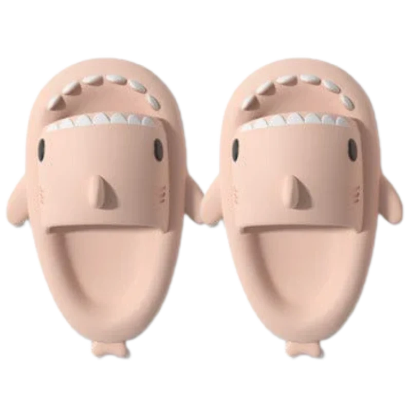 Chaussons de plage en forme de requin