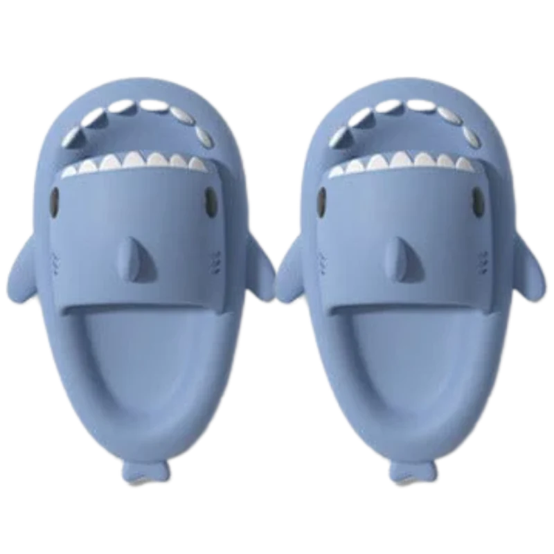 Chaussons de plage en forme de requin