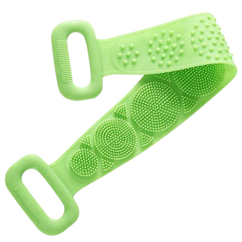 Exfoliant en silicone extensible pour le corps