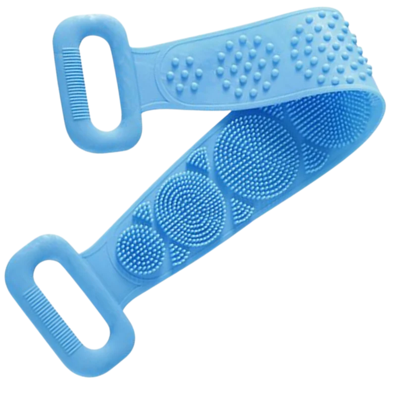 Exfoliant en silicone extensible pour le corps