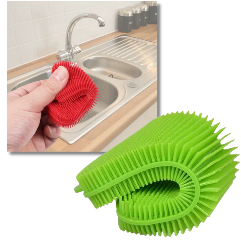 Éponge de cuisine en silicone