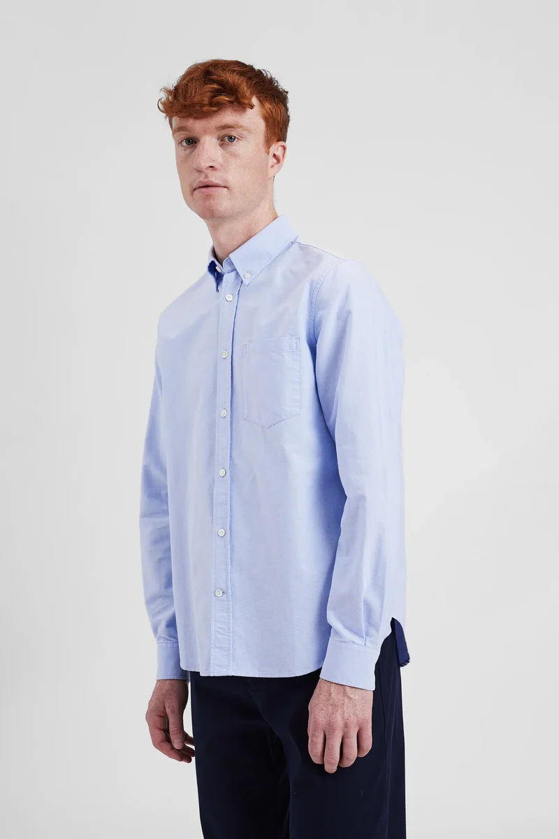 Norse Projects Chemise Standard Oxford Pale Blue