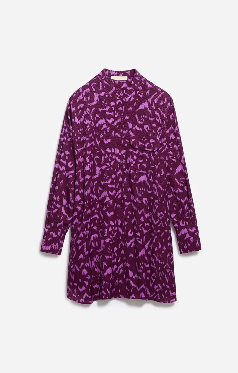 Vanessa bruno Robe Dao en Viscose Violet
