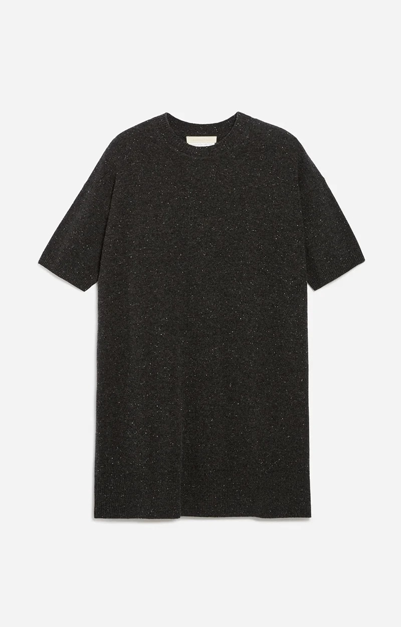 Vanessa bruno Robe Bleuet en Laine Charbon