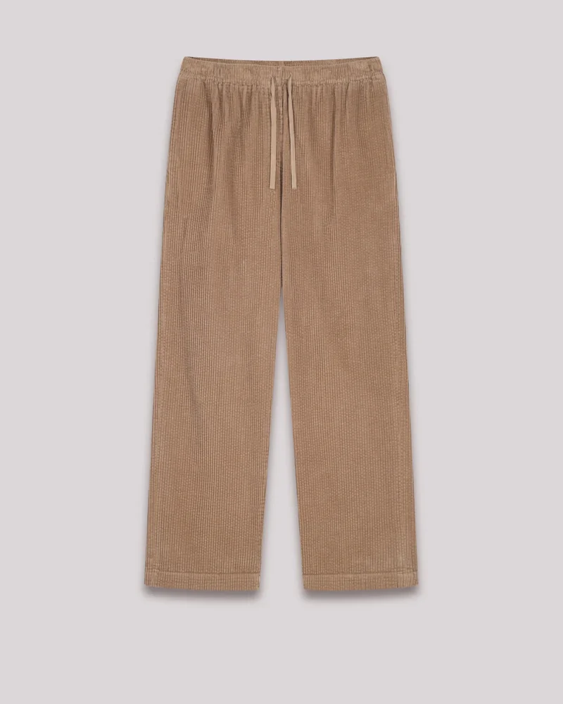 Hartford Pantalon Peyo en Velours Biscuit