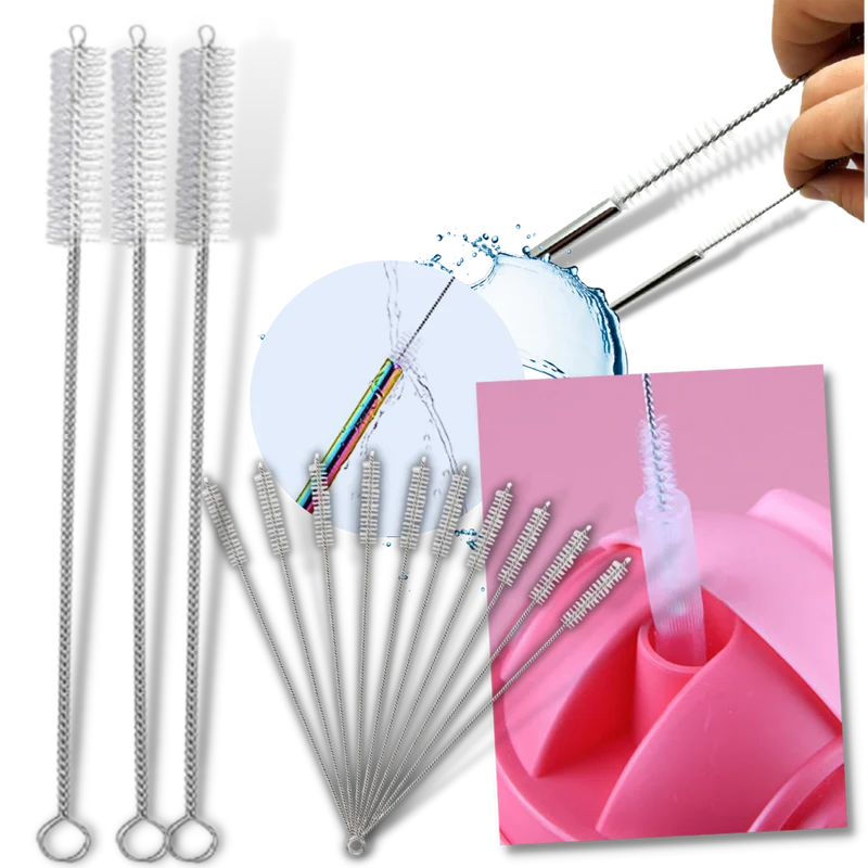 Brosse nettoyante pour paille (Lot de 10)