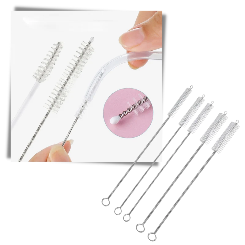 Brosse nettoyante pour paille (Lot de 10)