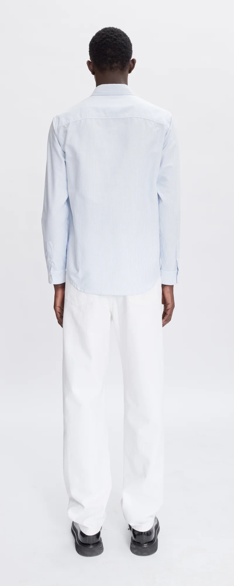 A.P.C. Chemise Greg à Rayures Bleu