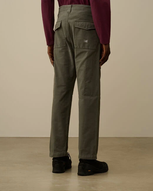 C.P. Company Pantalon Ottoman Grape Leaf