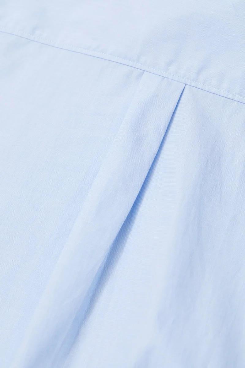 Closed Chemisier en Coton Lazio Blue