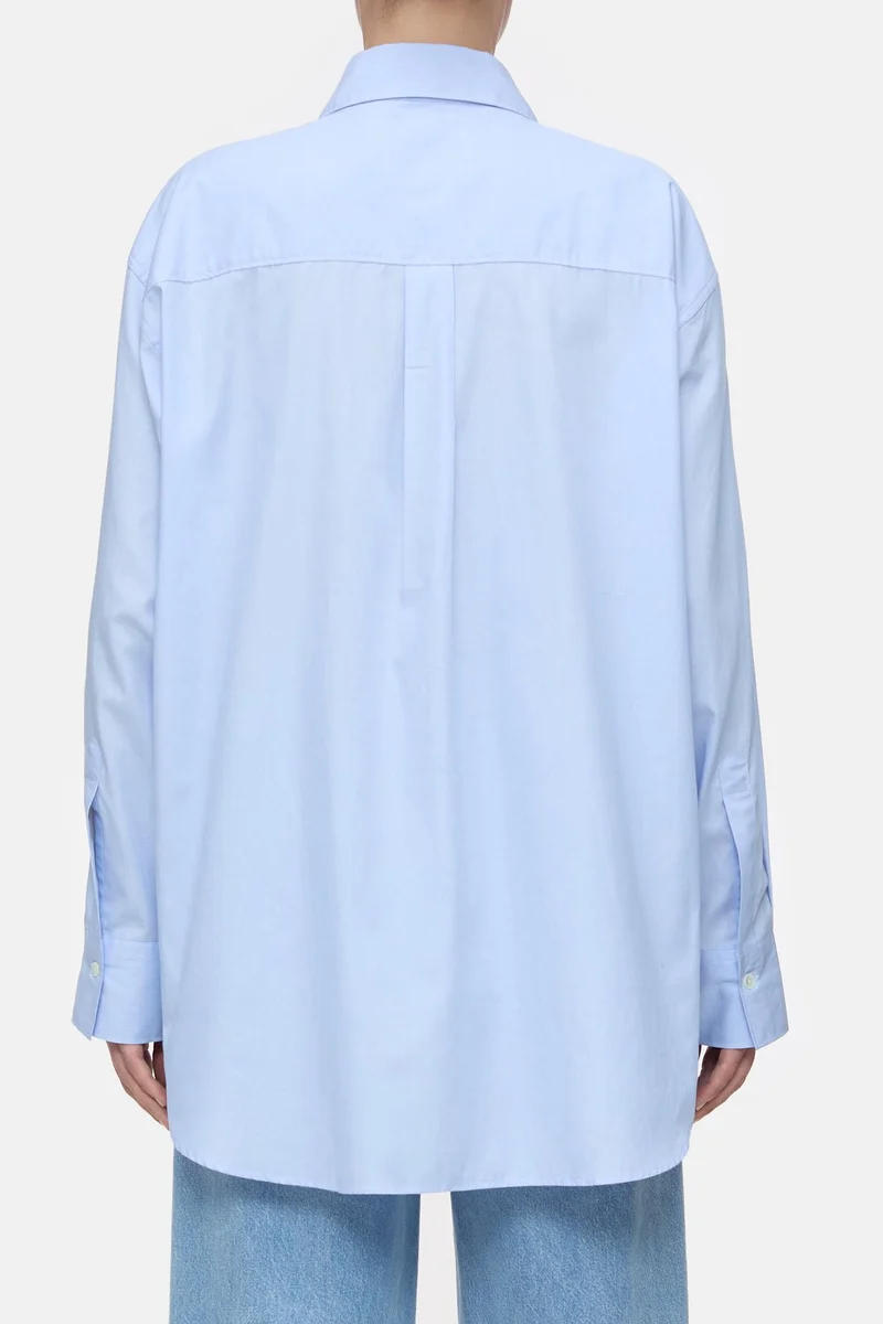 Closed Chemisier en Coton Lazio Blue