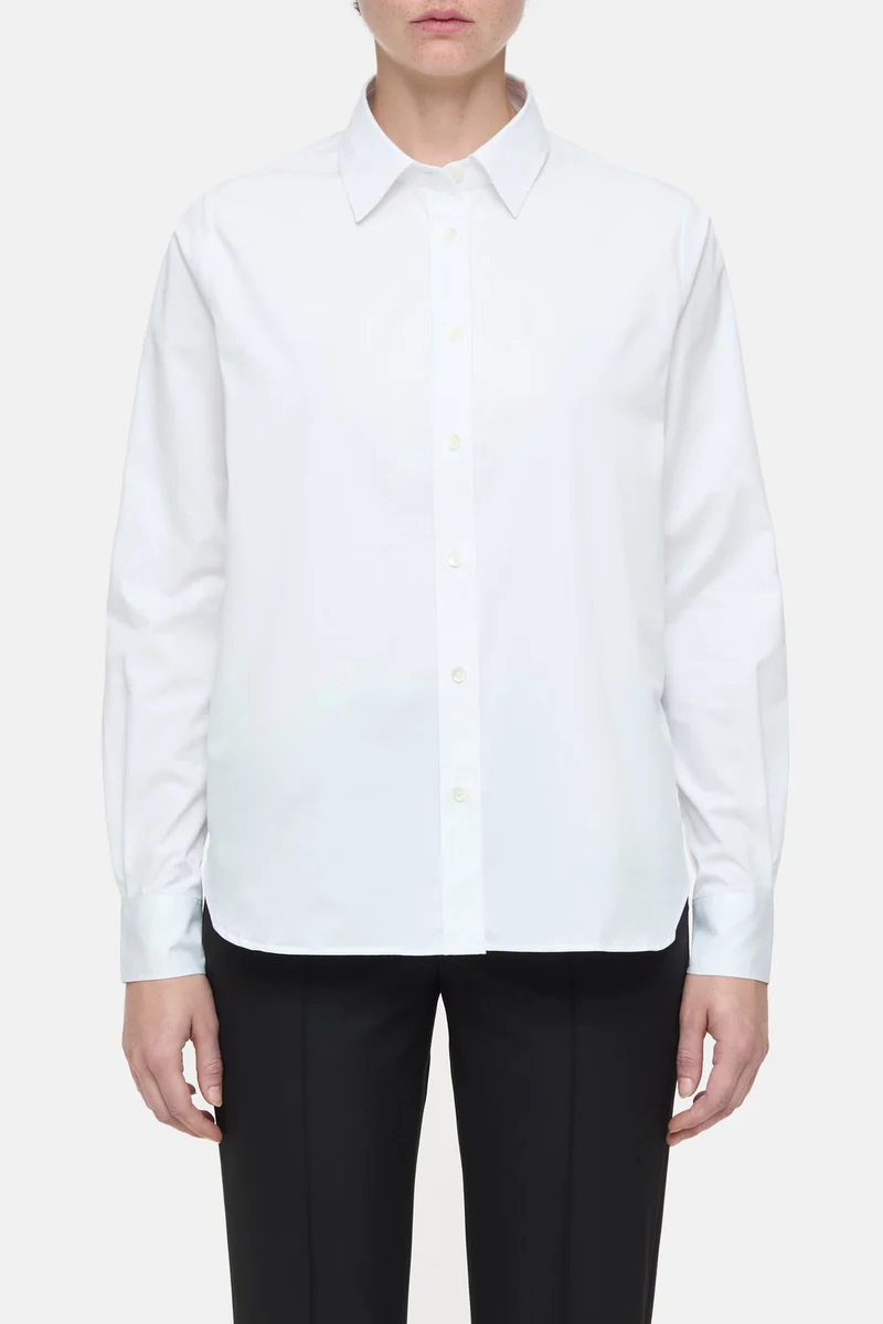 Closed Chemise en Popeline White