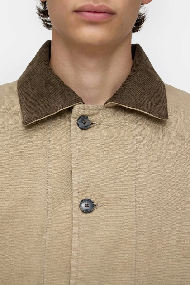 Closed Veste Cargo en Denim Cashew Cream