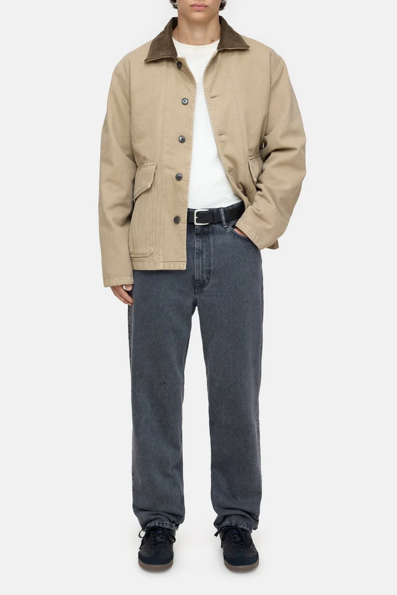 Closed Veste Cargo en Denim Cashew Cream