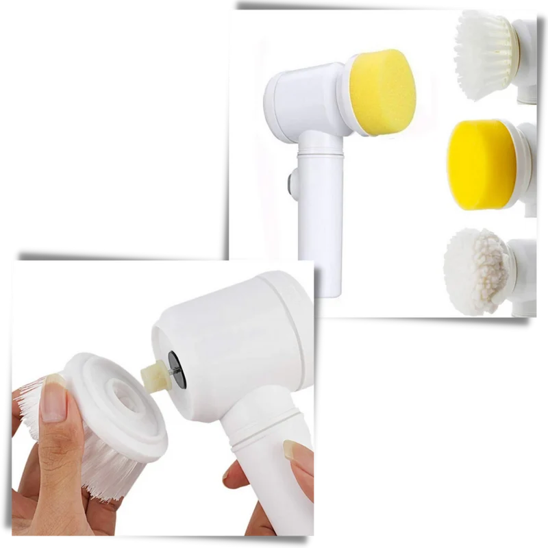 Brosse de nettoyage électrique manuelle