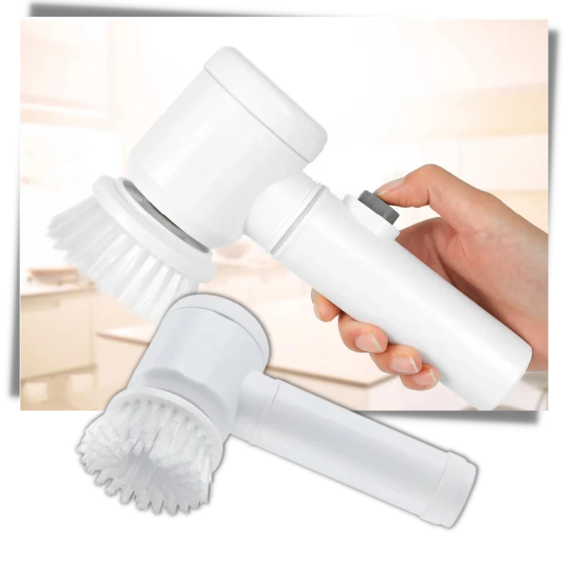 Brosse de nettoyage électrique manuelle