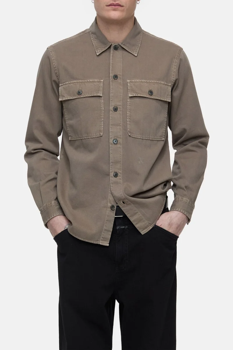 Closed Chemise Utilitaire Natural Linen