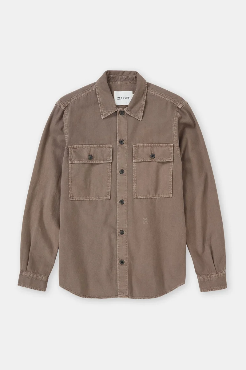 Closed Chemise Utilitaire Natural Linen