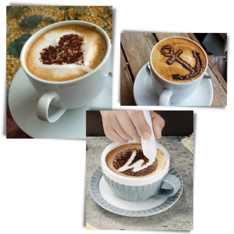 Stylo décoratif pour café