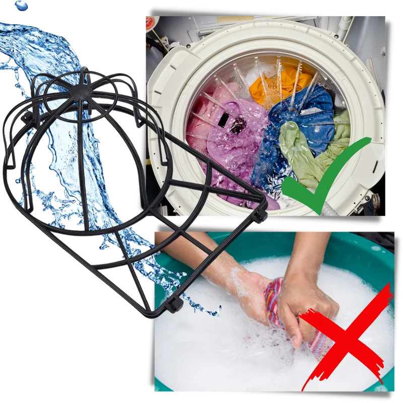 Protège-casquette pour le lavage en machine