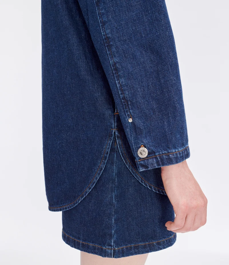 A.P.C. Veste Laguna en Denim Indigo