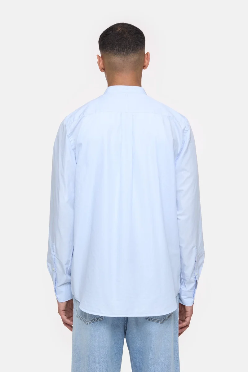 Closed Chemise Col Mao Dark night