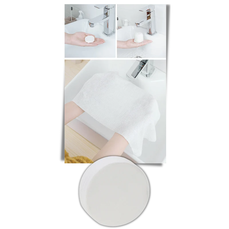 Grande serviette de voyage jetable