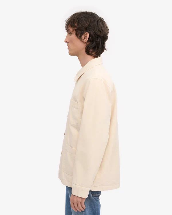 Colorful Standard Veste Workwear Ivory white