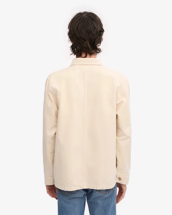 Colorful Standard Veste Workwear Ivory white