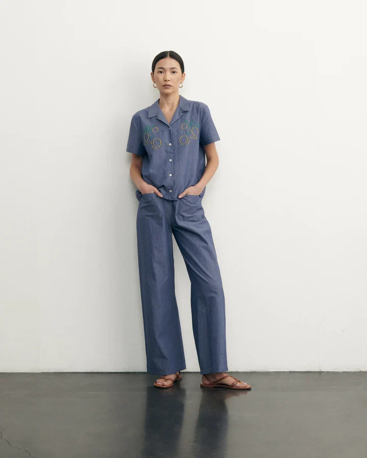 Maison Labiche Chemise Lemon Blue