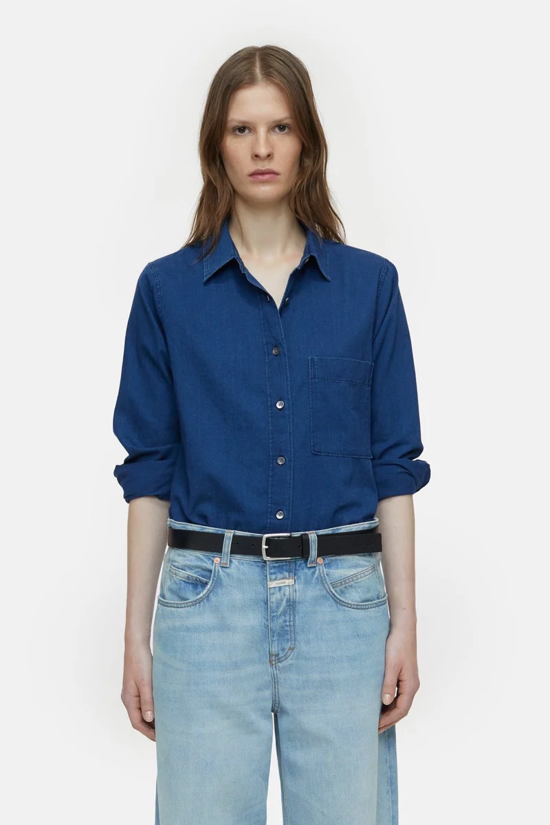 Closed Chemise en Denim Dark blue