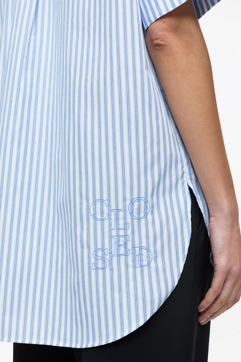 Closed Chemise en Popeline Blue horizon