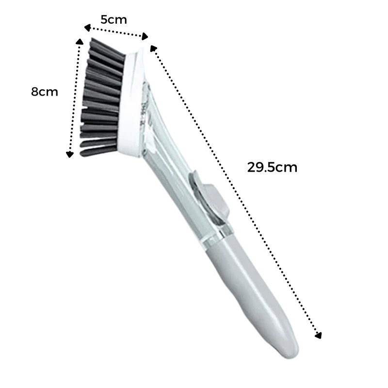 Brosse de vaisselle avec distributeur de savon