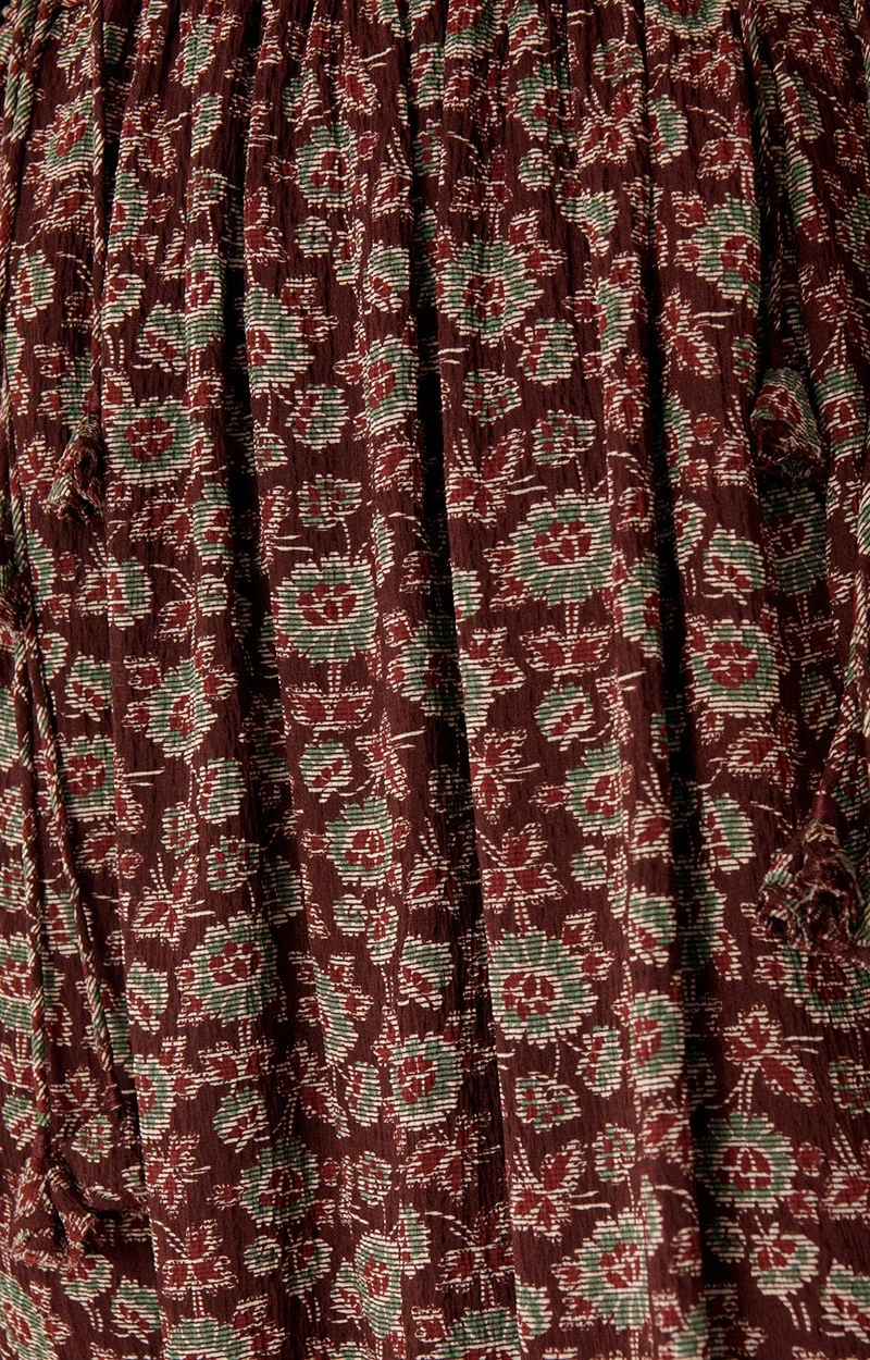 Vanessa bruno Robe Longue Babeth Marron