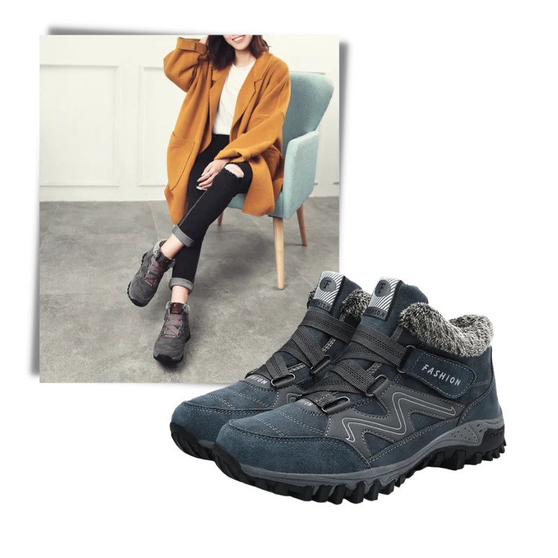 Bottes d'hiver en cuir