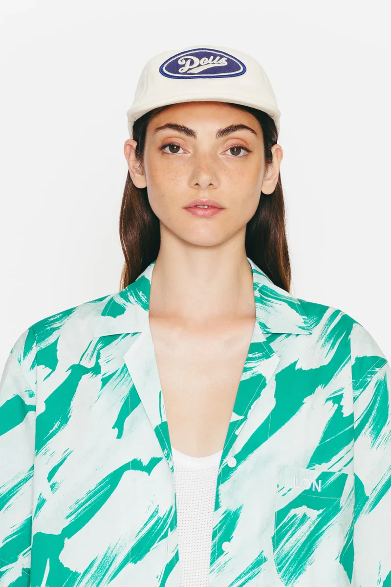Margaux Lonnberg Chemise Nevada Green paint