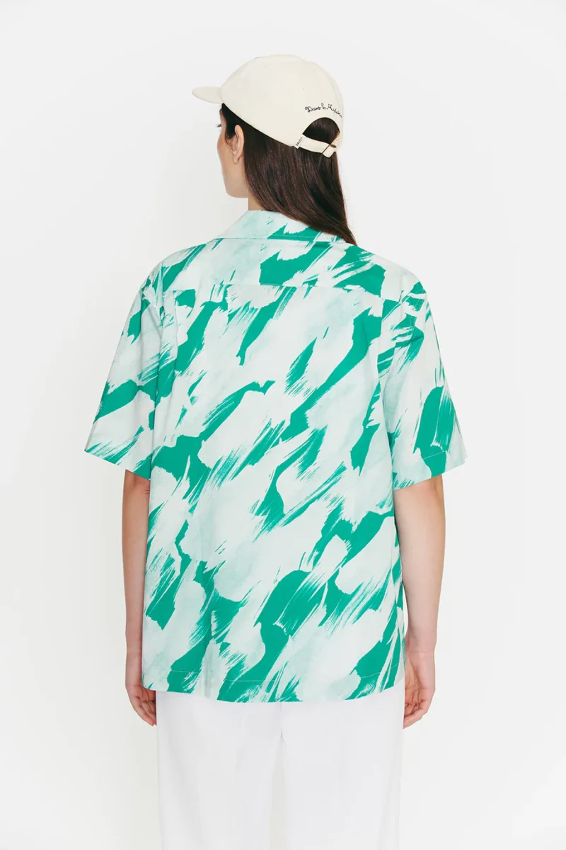 Margaux Lonnberg Chemise Nevada Green paint