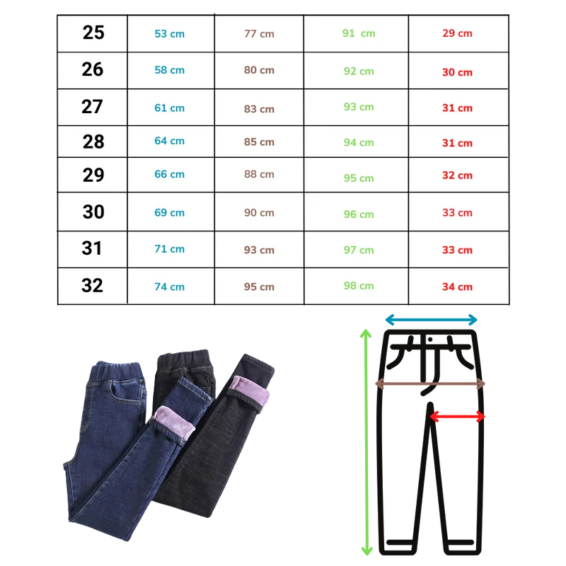 Jegging en laine polaire thermique pour femmes