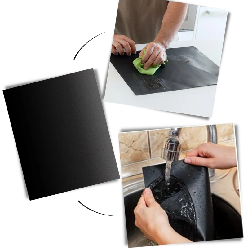 Tapis de cuisson anti-adhésif barbecue (5pcs)