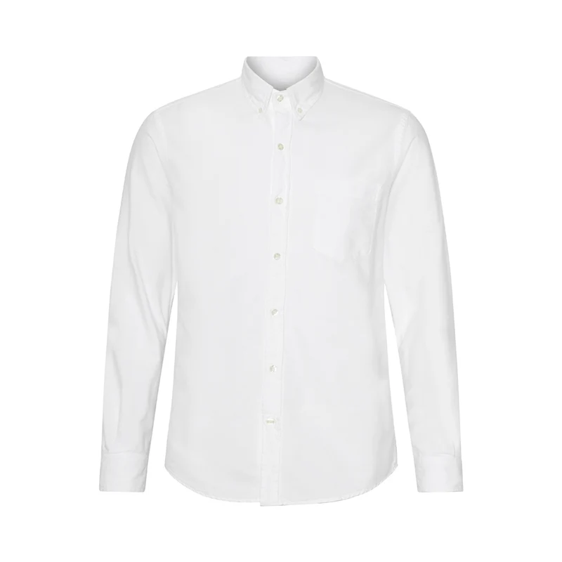 Colorful Standard Chemise Oxford Organic Optical white