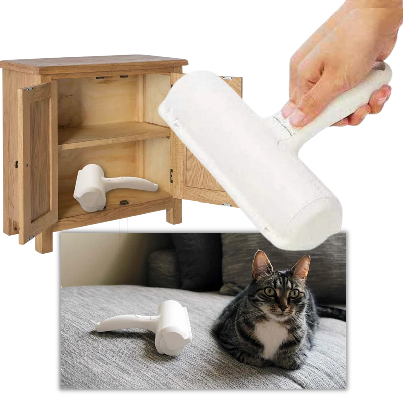 Rouleau anti-poils d'animaux