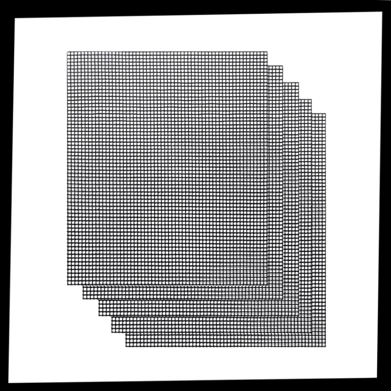 Grilles de cuisson anti-adhésives pour barbecue (5pcs)