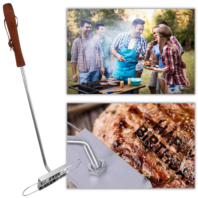 Fer à marquer BBQ