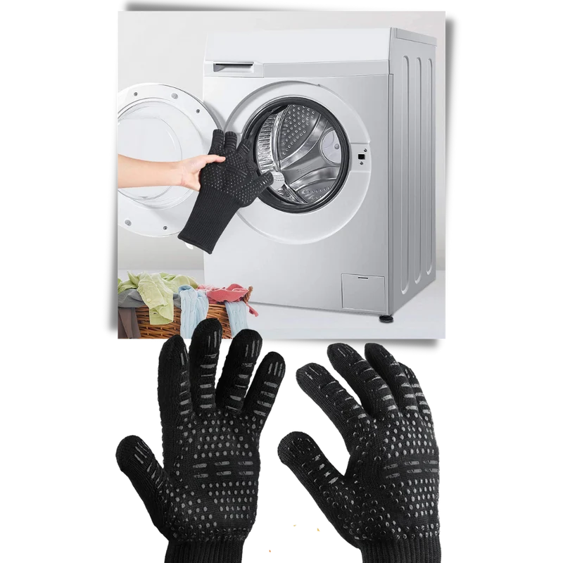 Gants pour barbecue résistant à la chaleur (1 paire)