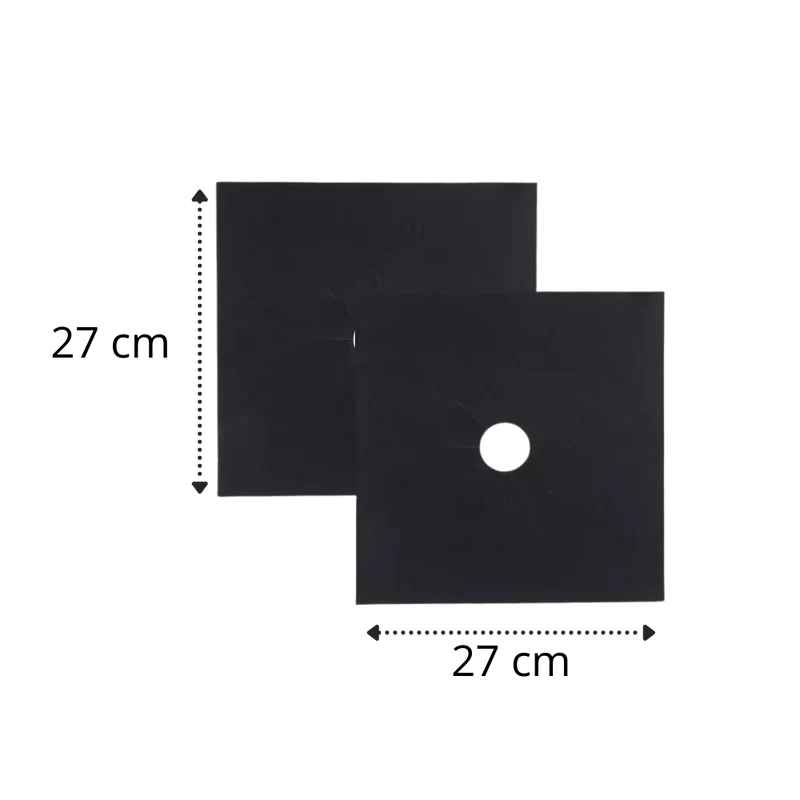 Couverture de protection pour cuisinière à gaz (lot de 2)