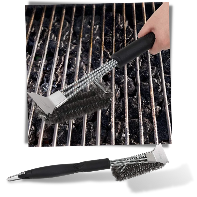 Brosse de nettoyage barbecue