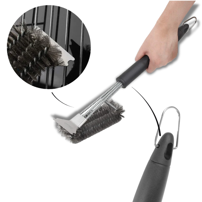 Brosse de nettoyage barbecue