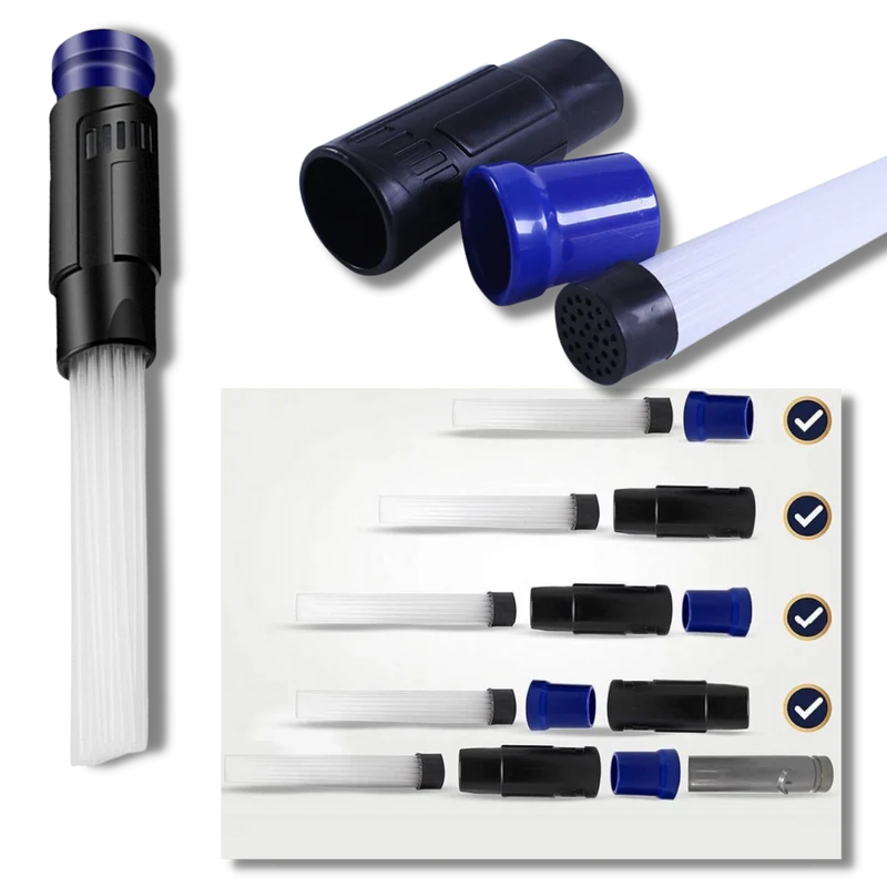 Embout d'aspirateur anti-poussière universel