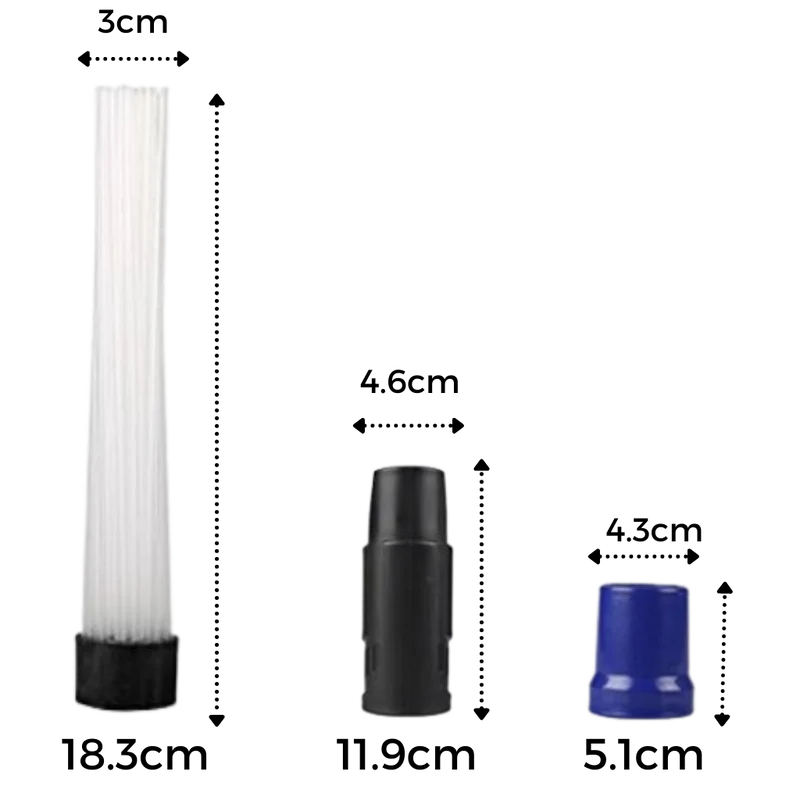 Embout d'aspirateur anti-poussière universel