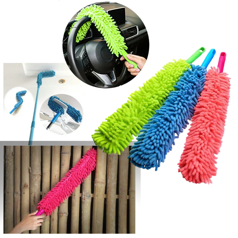 Plumeau flexible en microfibres